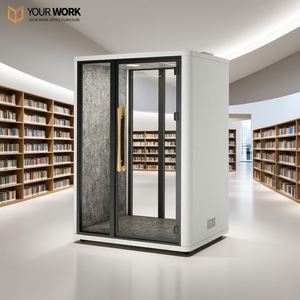 Современная Бесшумная будка для домашнего офиса, открытого использования, образовательный центр, музыкальная студия, личная конфиденциальность, телефонная будка для встреч - Product Image 2