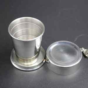 Gobelet pliable en acier inoxydable 40 ml, gobelet de bureau avec conception anti-fuite, gobelet isotherme pour les voyages et la maison - Product Image 2