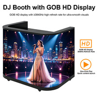 P2.5 P1.86 Écran LED portable HD pliable pour cabine DJ et table de bar, idéal pour festivals de musique, scènes, murs vidéo et concerts