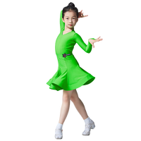 VG-010699 Yundance Robe de compétition latine Blackpool pour enfants Robe latine de performance de scène standard nationale régulière