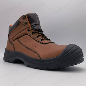 Rwh, <span class=keywords><strong>botas</strong></span> de seguridad marrones con inserción de punta de acero para <span class=keywords><strong>campo</strong></span> de construcción <span class=keywords><strong>botas</strong></span> de <span class=keywords><strong>trabajo</strong></span> de suela de PVC resistentes a la estática antiperforación HSB286 - Product Image 2