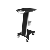 Chariot personnalisé moderne et robuste à 4 roues pour machine de soins de la peau au laser pour hôpital et salon de beauté Spa stockage