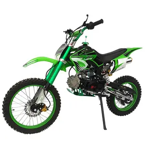 Fabrika fiyat dirtbikes kick başlangıç motosiklet 110cc 4 zamanlı yakıtlı motosiklet yetişkin için