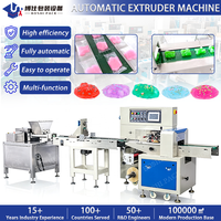 Machine d'emballage entièrement automatique pour pâte à modeler colorée, extrudeuse de pâte à modeler et de slime, machine de conditionnement de pâte plastique