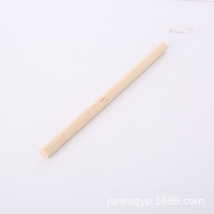 Bâton en bois de pin Junru, couleur naturelle, rond, en bois massif, accessoire de meubles, bâton de yoga, ornement décoratif - Product Image 4