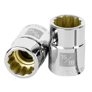 บ็อกซ์ 3 ชิ้น ขนาด 15/16 นิ้ว หัวบล็อก 12 จุด ขับเคลื่อน 3/4 นิ้ว ยี่ห้อ TRUPER - Product Image 1