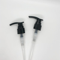 Pompe à Lotion en plastique noir avec un taux de décharge important de 4CC Offre Spéciale pour les produits de nettoyage