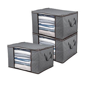 <b>Blanket</b> Bed Sheets Home Organizers Closet Toy Clothing Non Woven Fabric Storage Bags for Clothes Storage Organizer <b>Boxes</b> Bags - Product Image 1