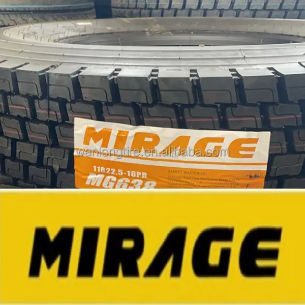 Mirage-neumáticos radiales para camión, 11R 22,5, TBR mirage, 11r22.5 11r24.5, precio barato