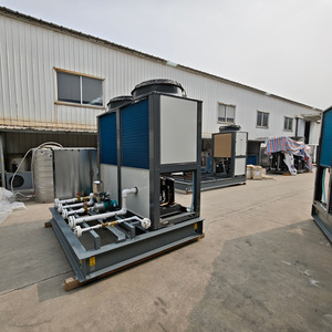 Sistema de Bomba de Calor Industrial de Fuente de Aire para Agua Fría y Caliente, Temperatura Constante de 2°C a 25°C, R-410A, 380V, Construcción Metálica - Product Image 3