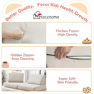 Ensemble de canapés modulaires pour enfants Giving Tree, siège en mousse avec accoudoirs pour enfants de 3 ans et plus - Product Image 4