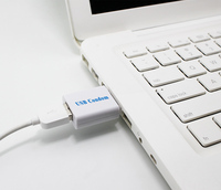 Fábrica al por mayor logotipo personalizado pila de carga pública condón USB para proteger los datos bloqueador de datos de seguridad para la promoción de regalos
