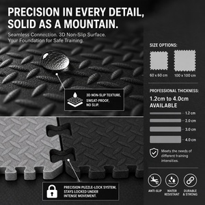 Tapis de sol protecteur VIGFIT en mousse EVA à emboîtement pour exercices, yoga, MMA, gymnastique et salle de sport à domicile - Product Image 3