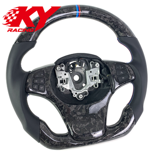Volant de course personnalisé en fibre de carbone forgée pour BMW X3 E83 X5 E53 F25 F82 F45 E46 E92 M3 X1 F48 Z3 Z4 - Product Image 1