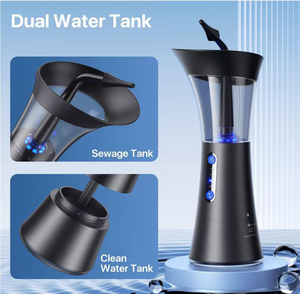 Outil de nettoyage d'oreilles en gros avec bouteille de 400 ml, têtes de rechange multi-silicone, batterie 900 mAh, logo personnalisé disponible - Product Image 3
