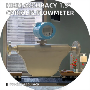 Débitmètre massique Micro Coriolis pour liquides et gaz à haute viscosité, affichage numérique en acier inoxydable, support OEM - Product Image 5