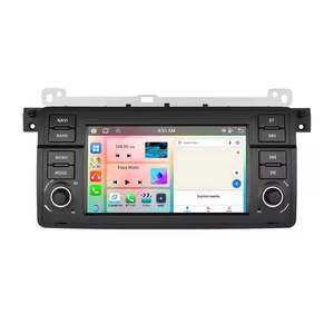 Radio Carplay de 7 "para BMW Serie <span class=keywords><strong>3</strong></span> E46 2001-2006 BT, grabadora de conducción de coche, Android <span class=keywords><strong>Media</strong></span> 2Din, estéreo, autorradio, navegación - Product Image 1