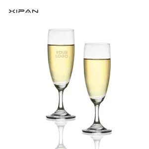 Лучший подарок, бокалы для вина, флейты с логотипом, хрустальные бокалы для шампанского, набор для свадебной вечеринки, купе