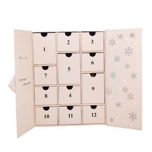 Caja Misteriosa Navideña Personalizada al por Mayor, <span class=keywords><strong>Calendario</strong></span> de Adviento de Navidad Vacío Personalizado para Regalos de Maquillaje y Cosméticos - Product Image 3