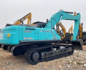 जापानी मूल दूसरा हाथ <span class=keywords><strong>350</strong></span> डाइगर शेनस्टील ने 35 टन खुदाई का उपयोग किया, जिसमें KOdlco sk350 क्रॉलर बैकहोए खुदाई का उपयोग किया गया था। - Product Image 2