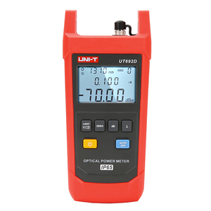 Medidor de Potencia Óptica UNI-T UT692D IP65 Resistente al Polvo y al Agua con Retroiluminación e Interruptor, Medidor de Potencia de Fibra Óptica - Product Image 1