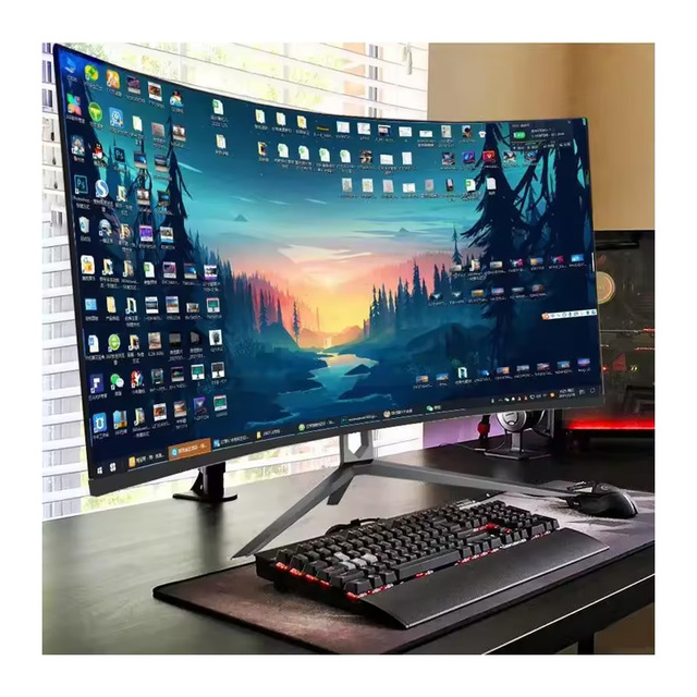 Oem Odm 27 Inch Professional Gaming Monitor IPS Panel 2K Resolution 1ms Response Time Led Lcd Curved Screen 60Hz 75Hz 144Hz 99%