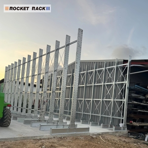 Giá để đồ ROCKET RACK mạ kẽm, có thể điều chỉnh, chịu lực cao, bền chắc, bằng thép công nghiệp, để ngoài trời, kiểu <span class=keywords><strong>cantilever</strong></span> một bên - Product Image 6