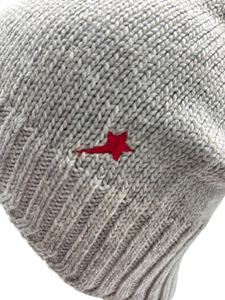 หมวกบีนนี่อะคริลิคผสมหนังแท้ แบรนด์ LANDBAS ไต้หวัน รุ่นผู้ใหญ่ ระดับ 1 ดาว แบบยูนิเซ็กซ์  ปักโลโก้ตามสั่ง แฟชั่นฤดูหนาว ถักลายเคเบิ้ล สำหรับเล่นสกี - Product Image 6