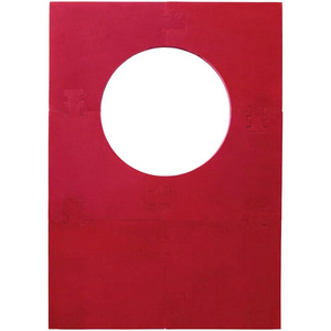 Protection de <span class=keywords><strong>mur</strong></span> réversible multicolore en EVA pour cible de fléchettes, 18 pouces, pour jeu de fléchettes, protection de <span class=keywords><strong>mur</strong></span> en EVA pour cible de fléchettes - Product Image 3