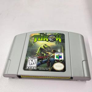 Série <span class=keywords><strong>TUROK</strong></span> pour Nintendo 64 cartouche de jeu vidéo accessoire de Console de jeu N64 Version USA NTSC en plastique - Product Image 3