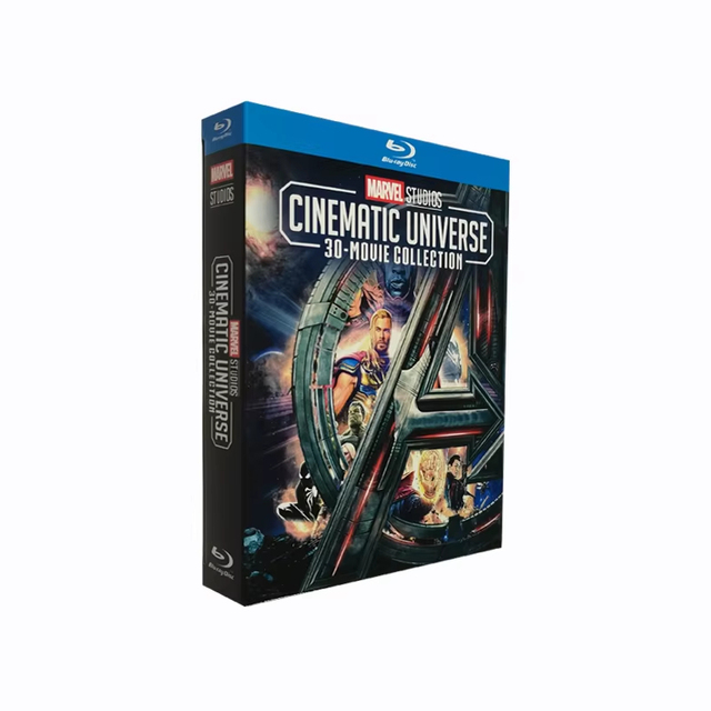 Marvel Studios Cinematic Universe 30 Movie Collection Blu Ray 10discs New Release Wholesale Free Shipping Heart CN