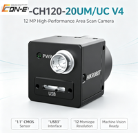 Caméra industrielle de balayage de zone HIKROBOT MV-CH120-20UM/UC V4 12MP OnSemi XGS12000 USB 3.0, 28fps, 4096x3072, ultra-rapide, temps réel