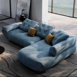 नॉर्डिक baxter नीचे पंख सोफे चमड़े मिलानो सोफा सेट इतालवी डिजाइनर मिलानो सोफे - Product Image 2