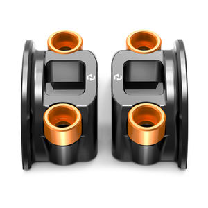 NICECNC - Palanca de Freno y Embrague de Aluminio de 1 Pulgada con Abrazadera Media para Harley Street Glide CVO FLHXSE EFI FLHXI FLHX Special FLHXS 45138-08A - Product Image 6