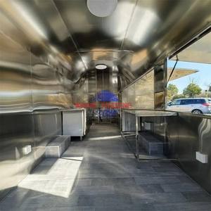 Street Mobile Bar Coffee Refreshment Light Breakfast Donut <b>Food</b> Trailer Fully Equipped Vintage Dessert Burger <b>Food</b> <b>Truck</b> - Product Image 4