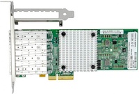 Tarjeta de Red Inalámbrica Ethernet OEM I350-F4 PCI Express con Cuatro Ranuras SFP Internas para Escritorio, 10/100/1000Mbps, en Stock