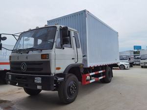 Dongfeng New Light Duty 4X2 Horse Truck Box Body Dirección izquierda Cargo Van Box Puerta de elevación trasera - Product Image 2