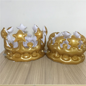Couronnes de <span class=keywords><strong>princesse</strong></span> gonflables très vendues, couronne <span class=keywords><strong>gonflable</strong></span> dorée pour les <span class=keywords><strong>jeux</strong></span> - Product Image 4