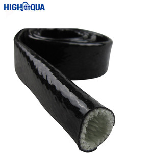 À prova de fogo/Resistente Ao calor Luva de Borracha De Silicone Revestido De Fibra De Vidro de Fogo Luva - Product Image 3
