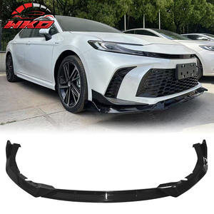 Lèvre de pare-chocs avant pour Toyota Camry SE XSE 2025-2026 IKON V2 3 pièces, noir brillant, kit carrosserie de haute qualité - Product Image 1