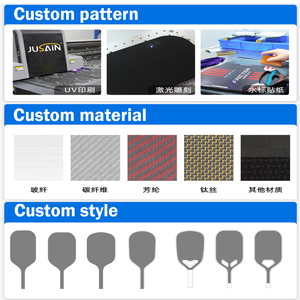 ไม้พายพิคเคิลบอลคาร์บอนไฟเบอร์ GEN4 T700 ปี 2025 ผิวหยาบ Pers Pro IV TFP 16 มม./14 มม. ได้รับการรับรองจาก USAPA สำหรับการเล่นเพื่อความบันเทิง โครงสร้างแบบรังผึ้ง - Product Image 3