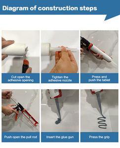 Chngoo nước dựa Acrylic <span class=keywords><strong>Sealant</strong></span> không vàng cho Ốp chân tường Bảng đồ nội thất cạnh không khí khô tính linh hoạt cao sàn dự án - Product Image 4