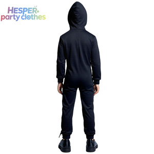 HESPER Disfraz de Halloween con Capucha de Fantasma Esqueleto para Niños, Blanco que Brilla en la Oscuridad, Inspirado en Películas y Series de TV, Estilo Largo - Product Image 3