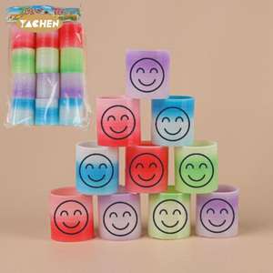 Yachen улыбающе лицо, радужная Волшебная нервная катушка, мини-пружины, объемные игрушки для вечеринки, товары для дня рождения, для мальчиков и девочек - Product Image 6
