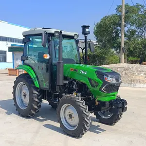 70 Hp 80 Hp John Tractor สำหรับการเกษตร COC E-MARK ยูโร3ยูโร5 E รถพ่วงไฟฟ้า4wd รถประเภทเรือแคบ Crawler Hedge Saw