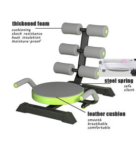 CZFIT Nuevo Modelo de Máquina Abdominal Silenciosa Multifuncional para Ejercicios Abdominales, Equipo de Fitness Individual para Interiores, Rueda Abdominal - Product Image 2