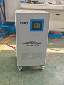 Nhà Máy Giá Vertical 12K 15kVA Single phase 220V AC điện áp tự động ổn định điều chỉnh AVR - Product Image 2