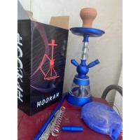 Chicha en verre de type narguilé populaire en gros, tabac à chicha