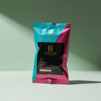 Sacs d'emballage personnalisés Sachet d'échantillon cosmétique Paquets de scellage Paquets de shampooing Feuille d'aluminium Pochette à 3 joints latéraux Sac pour masque capillaire