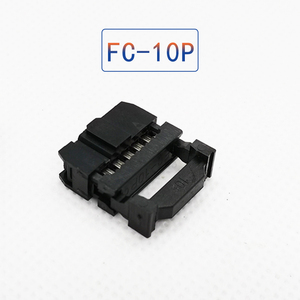 Mua Trực Tuyến Linh Kiện Điện Tử 10pin 2.54Mm Kết Nối FC-10p 26P 30P 20P 50P Kẹp Thiết Bị Đầu Cuối IDC Kết Nối - Product Image 3